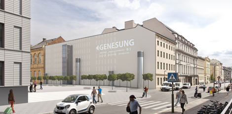 Genesung II Genesung II Kunst am Bau Charité Außenraum