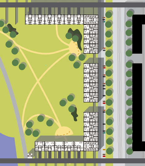 Städtebauliches Konzept Leipziger-Vorstadt Grundrisse