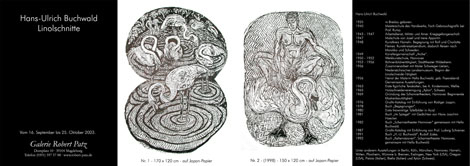 Einzelausstellung Hans-Ulrich Buchwald