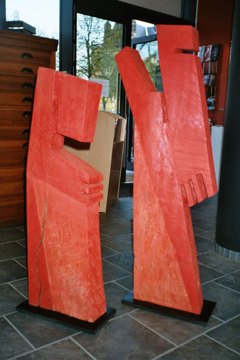 Gruppenausstellung Heinz Israel Jerome Mikulla Egon Sellin